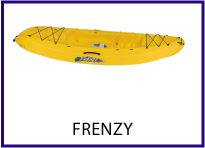 Frenzy sit on top kayak by Ocean Kayak