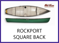 Rockport Square Back canoe by Old Town