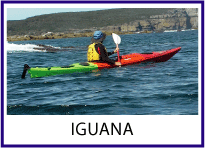 Iguana modular sea kayak by Australis