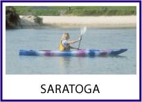 Saratoga recreational bay touring kayak by Australis