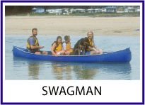 Swagman canoe by Australis