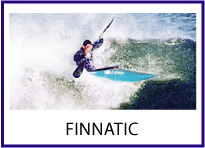Finnatic white water kayak by Finn