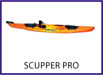 Scupper Pro sit on top kayak by Ocean Kayak